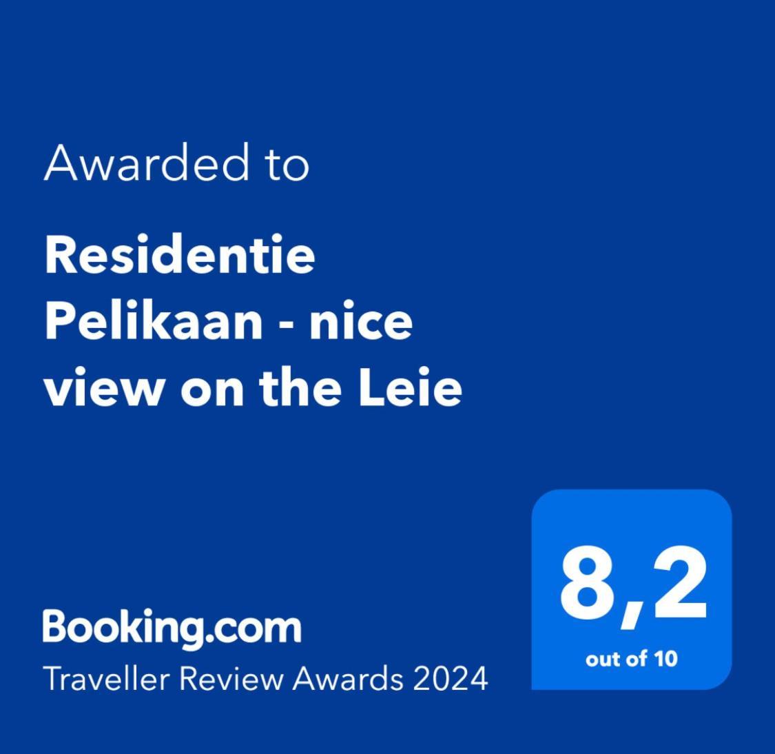Residentie Pelikaan - Nice View On The Leie Deinze Luaran gambar