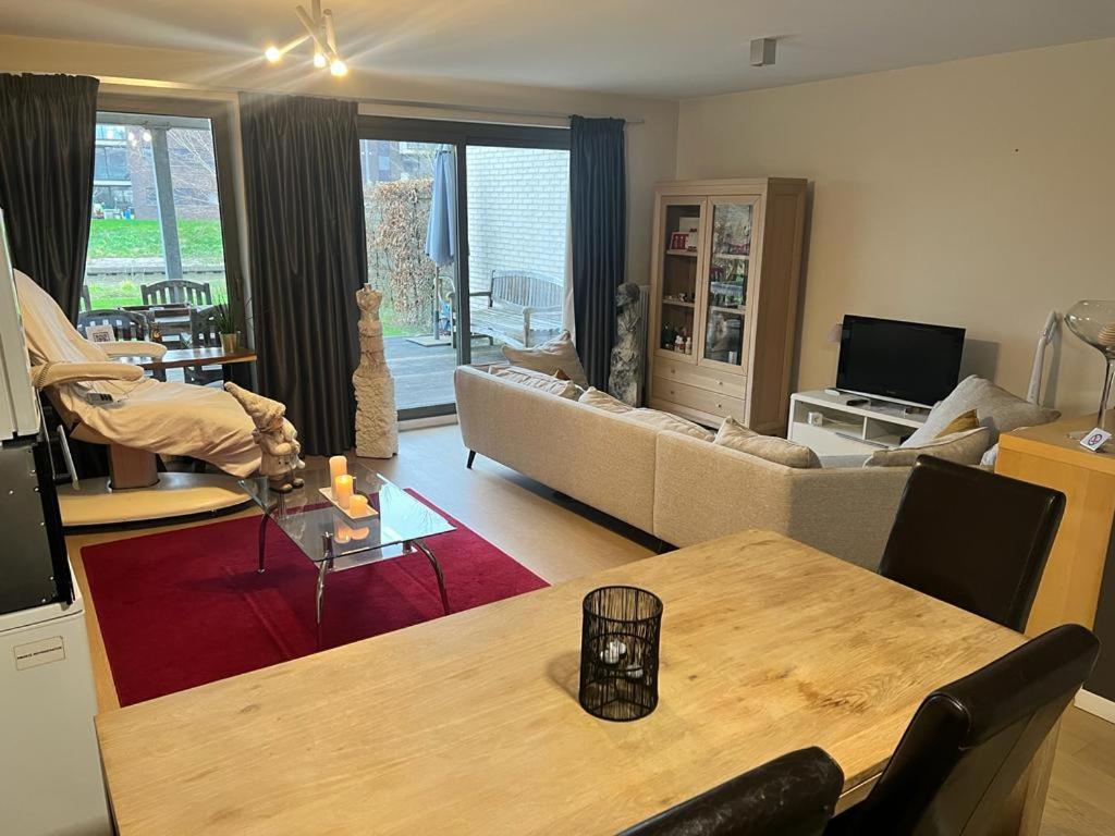 Residentie Pelikaan - Nice View On The Leie Deinze Luaran gambar